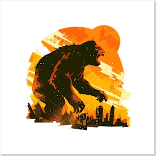 king kong Posters and Art